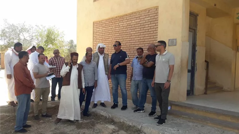 نائب وزير التربية والتعليم يتفقد مدارس الضبعة والنجيلة