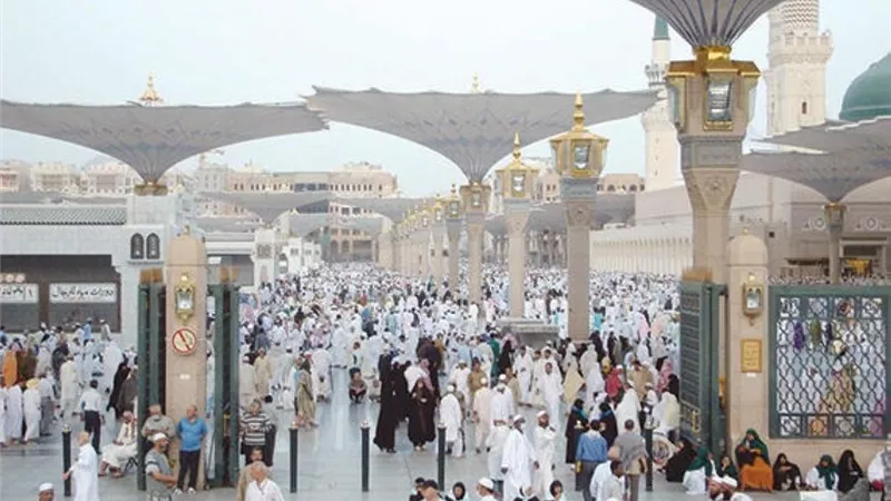 وصول أكثر من 486 ألف حاج إلى المدينة المنورة