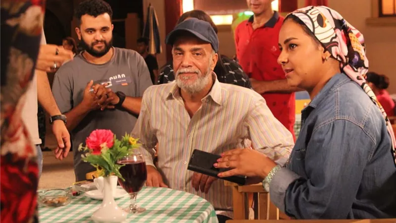 بالصور.. سليمان عيد يلتقي هالة فاخر في 