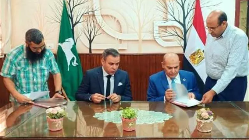 بروتوكول تعاون بين مديرية بيطري الشرقية وشئون البيئة بمحافظتين