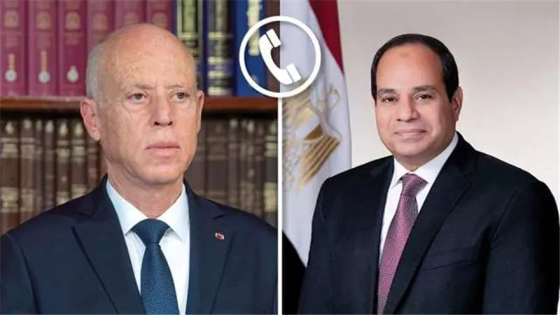 السيسي يتلقى اتصالا من نظيره التونسى لتهنئته برأس السنة الهجرية