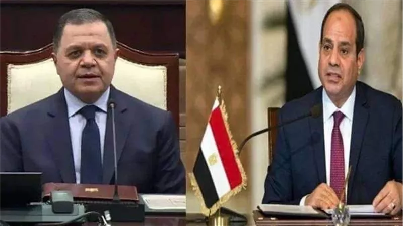 وزير الداخلية يبعث ببرقية تهنئة إلى الرئبس عبد الفتاح السيسي