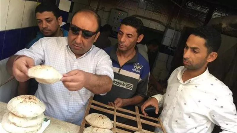 ضبط 22 مخالفة في حملة تموينية على عدة مخابز بسمالوط