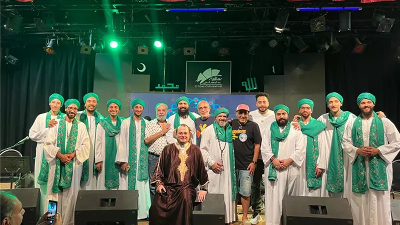 بحضور النجوم.. فرقة الحضرة تحتفل برأس السنة الهجرية بساقية الصاوي