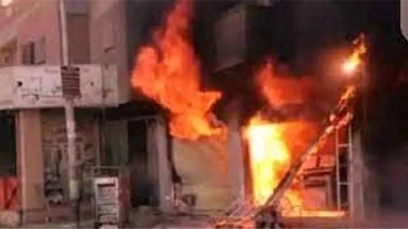 وفاة عامل في حريق مخبز سياحى بالمنوفية