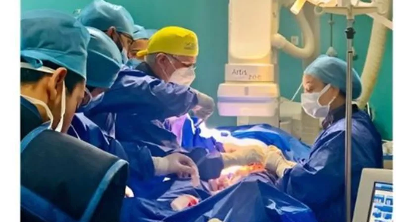 ب400 جنيه.علاج تمدد الشريان الأورطى لمُسن بمجمع الإسماعيلية الطبي