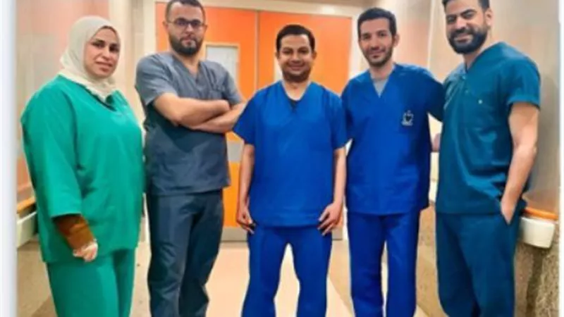 لأول مرة..نجاح عملية اعادة بناء لأنف طفلة بمجمع الإسماعيلية الطبي