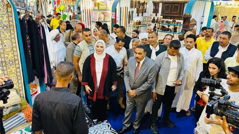 القباج وشعيب يفتتحان معرض ديارنا بمارينا العلمين