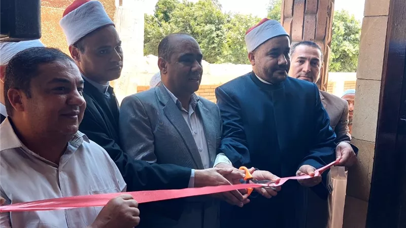 محافظ بني سويف ينيب رئيس مركز الواسطى بأفتتاح المسجد الكبير
