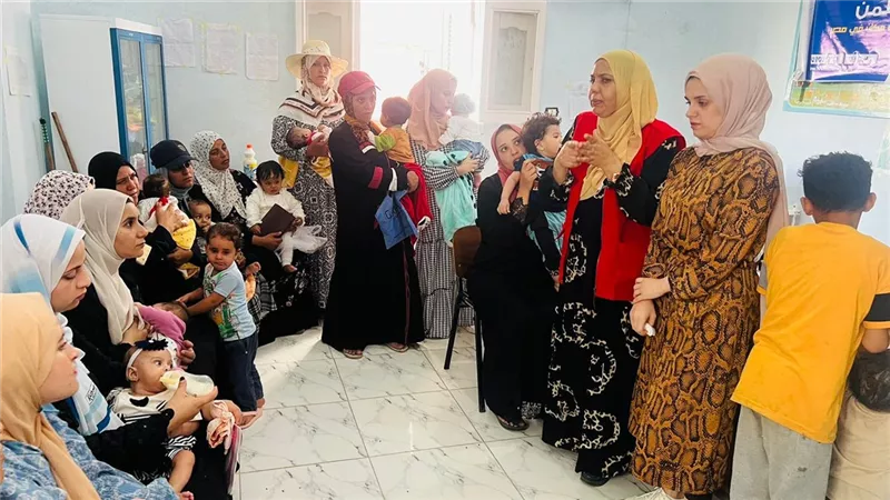 انتشار مكثف للفرق الطبية بمبادرةا لرئاسة ١٠٠ يوم صحة بالشرقية