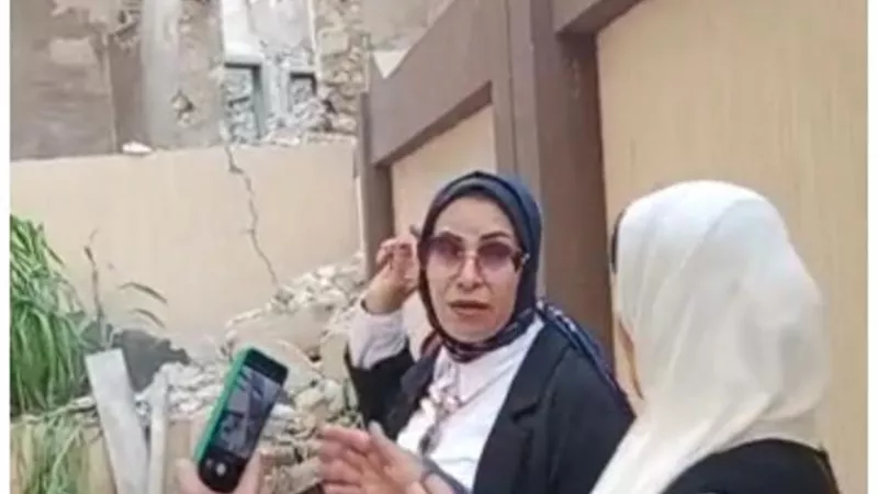 التعليم تتحرك لعلاج اثار انهيار منزل الجمرك بالاسكندرية