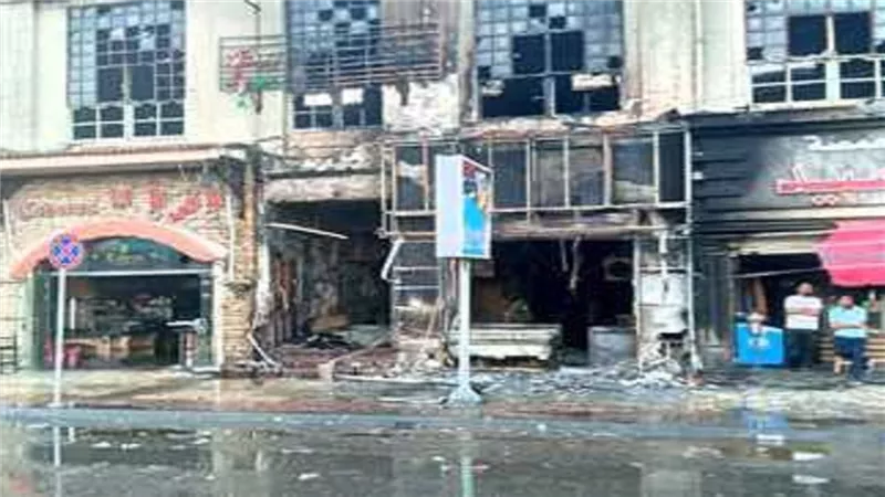 النيابة العامة تحقق فى حريق محطة الرمل بالإسكندرية
