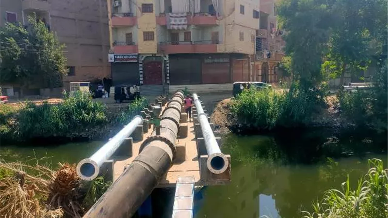تركيب 2 عداية بساحل سليم لخدمة 70 الف نسمة