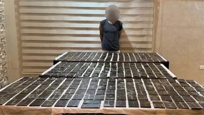 ضبط شخص بـ أكثر من 32 كيلو حشيش بالإسماعيلية