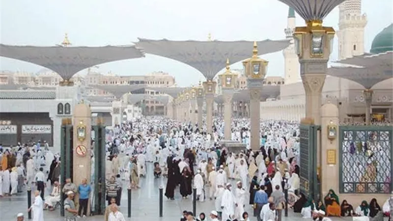أكثر من 600 ألف حاج يصلون إلى المدينة المنورة