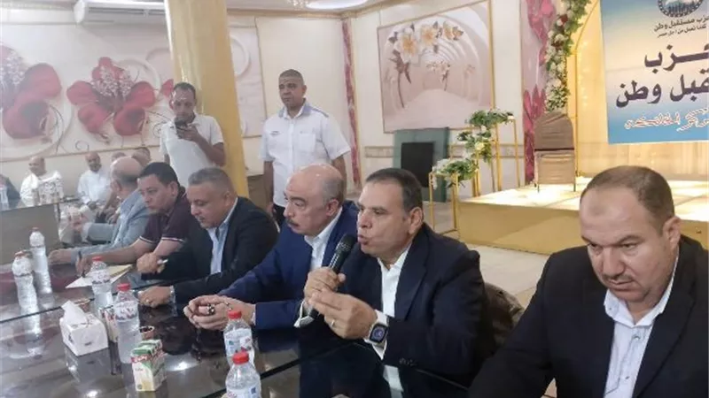 نواب الخانكة يشاركون مستقبل وطن الاجتماع التنظيمي
