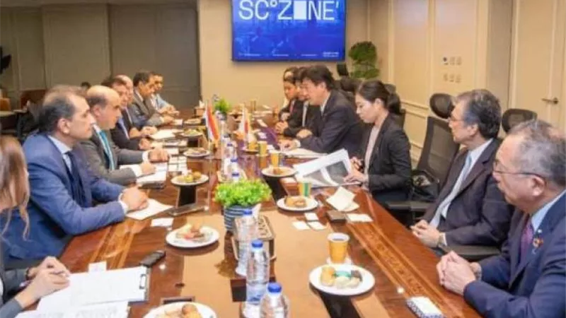 الشركات اليابانية تتطلع لزيادة استثماراتها باقتصادية قناة السويس
