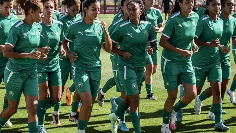 شاهد استعدادات منتخب المغرب لمنافسات كأس العالم للسيدات