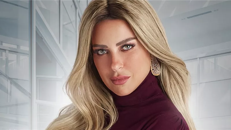 ريم مصطفى تخف الانظار بإبتسامة مشرقة