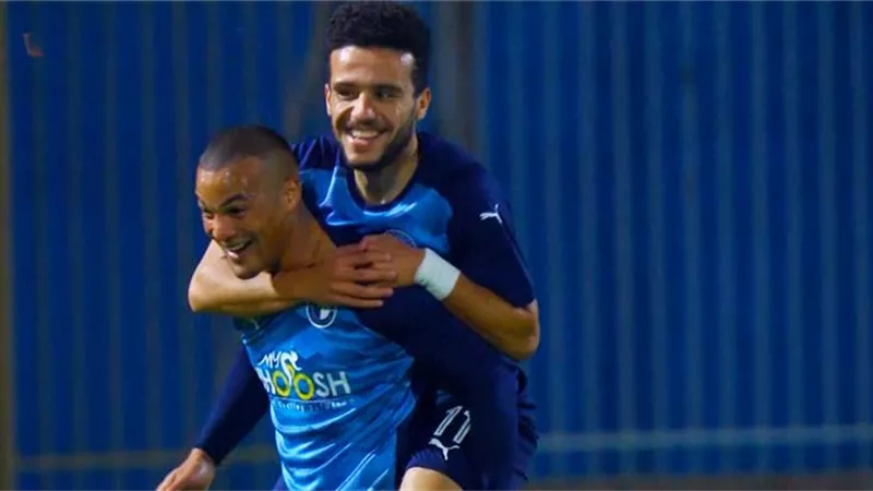 لاكاي يضرب مرمي الأهلي بالهدف الثاني لبيراميدز