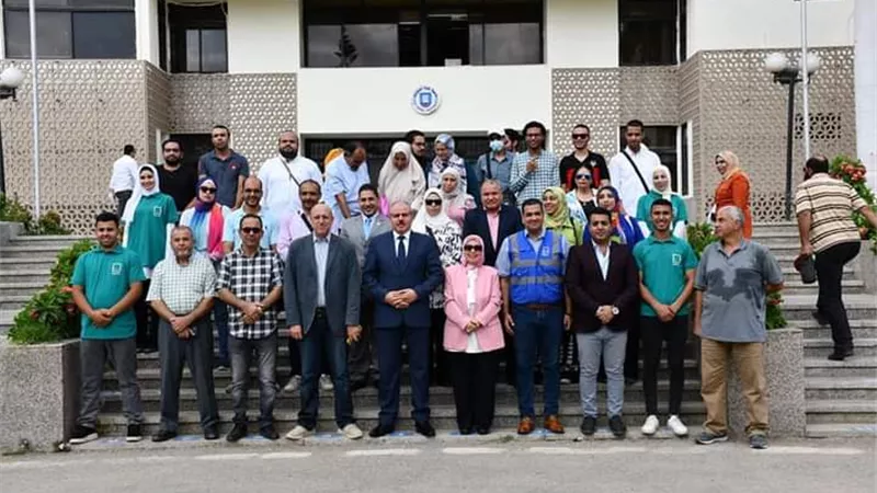 جامعة القناة اطلقت11 قافلة طبية خلال 6 أشهر