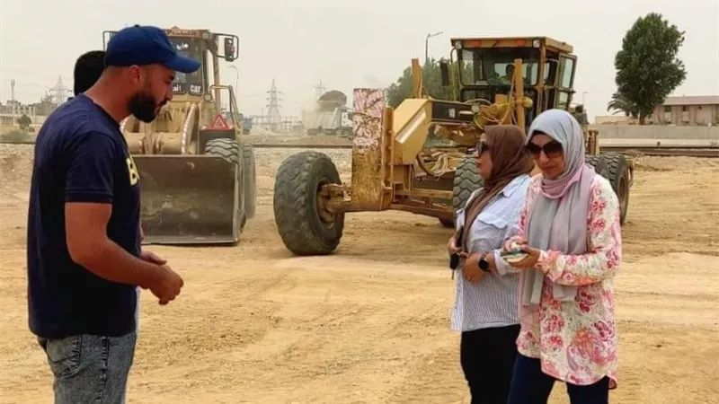 رئيس منطقة تعمير السويس تتابع تطورات مشروع طريق مصر -ايران