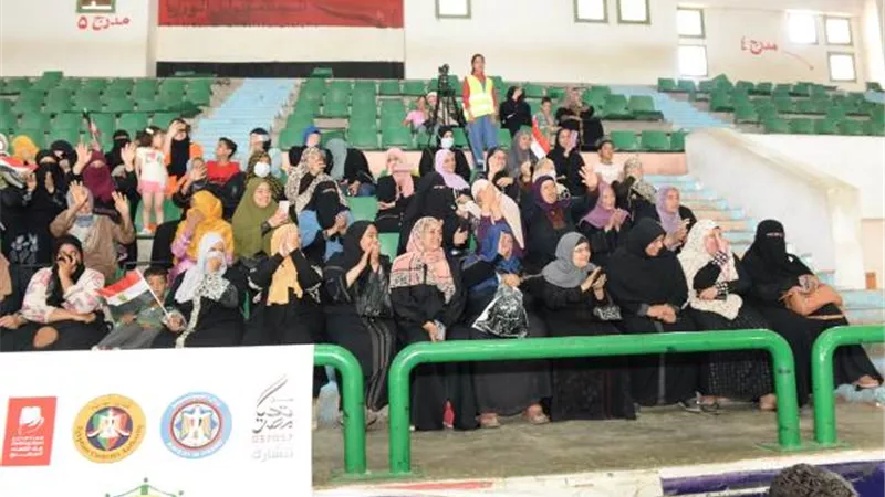 معرض دكان الفرحة يفرح 4 الاف اسرة من الاولي بالرعاية بالدقهلية