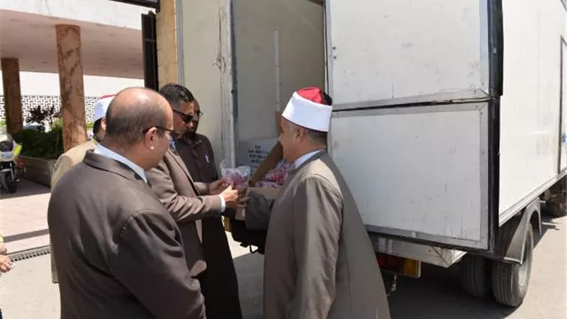 هدية الاوقاف للاسر الاولى بالرعاية بالدقهلية