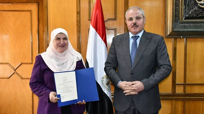 الدكتورة سهير أبو عيشه أميناً عاماً لجامعة قناة السويس