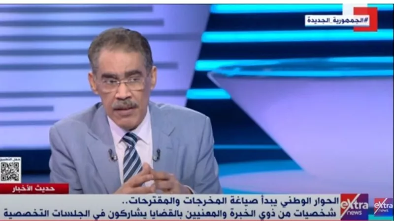 رشوان: الجلسات الخاصة للحوار الوطني هدفها بلورة المقترحات