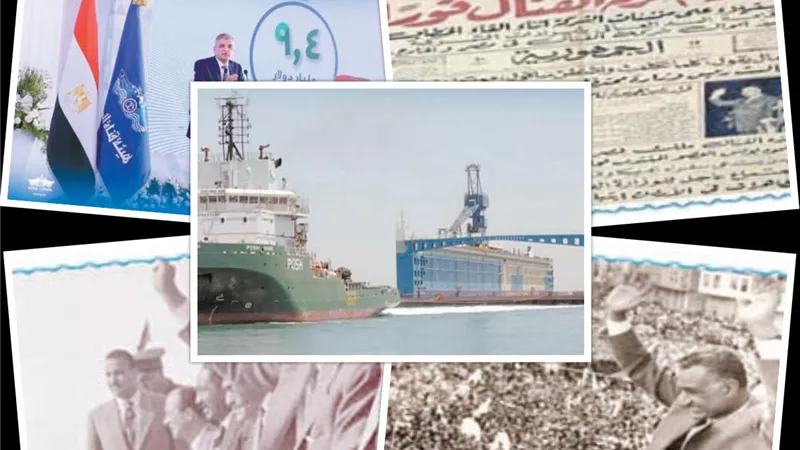 67 عاماً.. علي تأميم قناة السويس
