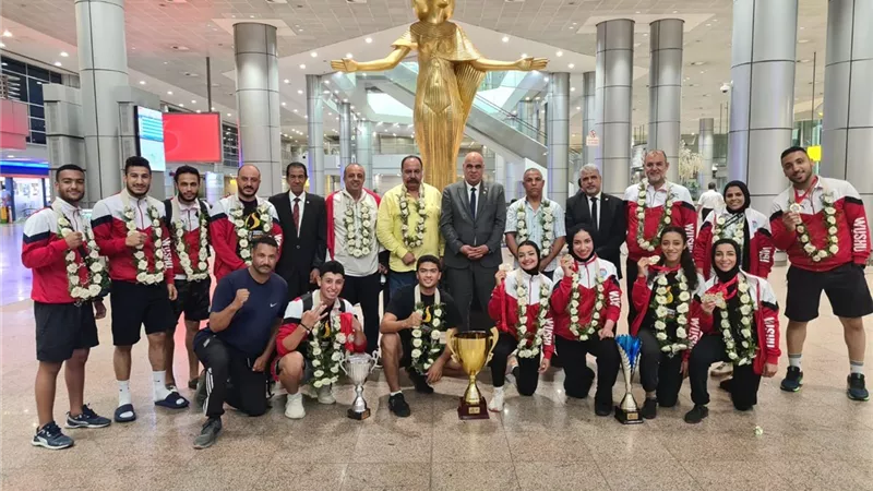 المنتخب الوطني للكونغ فو يعود للقاهرة بكأس البطولة الأفريقية