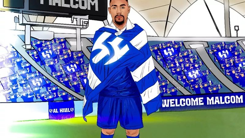 الأغلى فى تاريخ الدورى السعودى..الهلال يتعاقد مع البرازيلى مالكوم