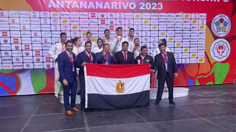 الجودو المصري يتربع على عرش إفريقيا بـ14 ميدالية في بطولة الشباب