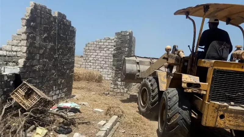 جهاز دمياط الجديدة يسترد 50 فدانًا متعدى عليها إلى الدولة
