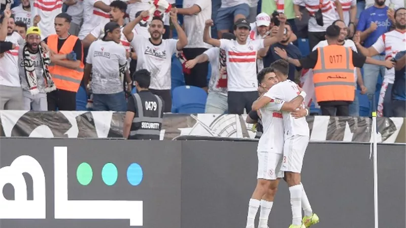 شاهد .. احرزه زيزو .. هدف الزمالك الثانى فى الاتحاد المنستيرى