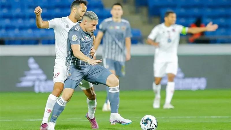 شاهد .. الكويت يسجل الهدف الأول ويقلص الفارق في الوقت بدل الضائع