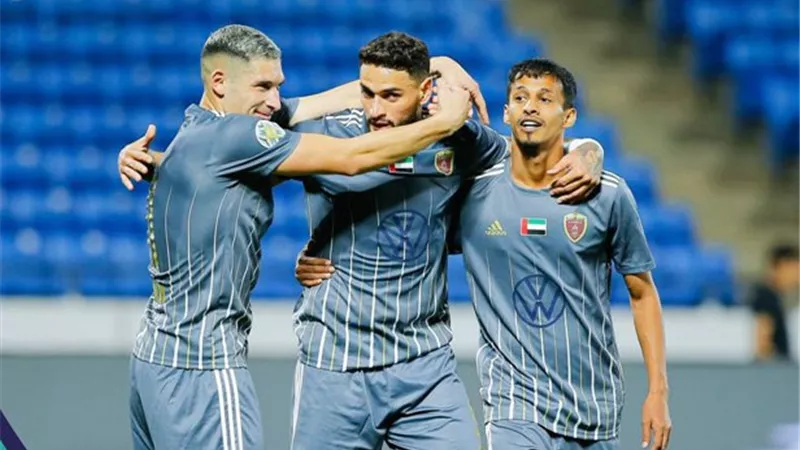 الوحدة الإماراتى يهزم الكويت الكويتى بهدفين فى البطولة العربية