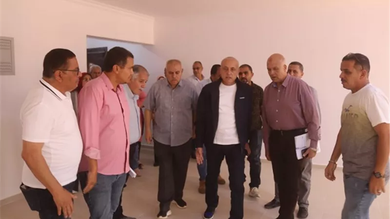مسئولو الإسكان يتفقدون مرافق وخدمات 