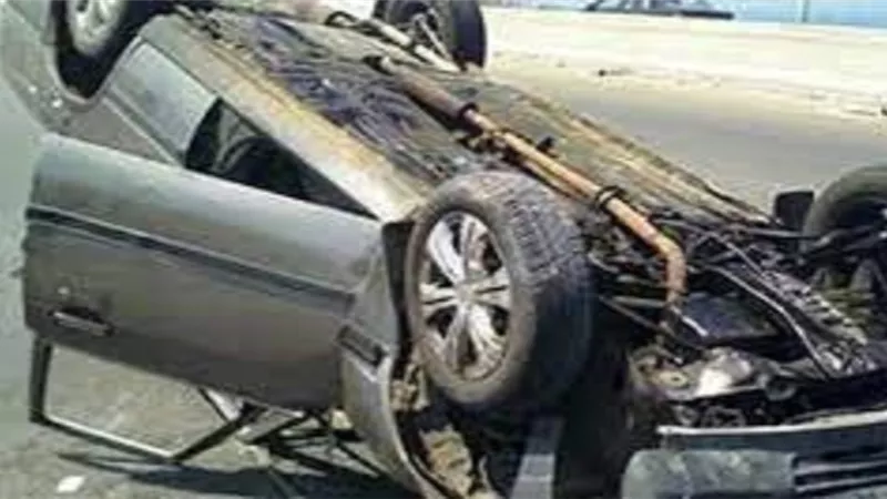 إصابة 6 فى انقلاب سيارة ملاكى بطريق الغردقة