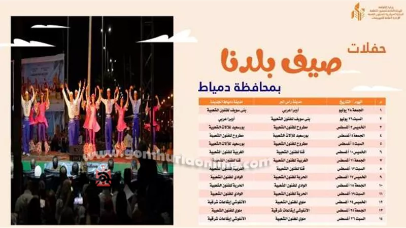 إنطلاق حفلات 
