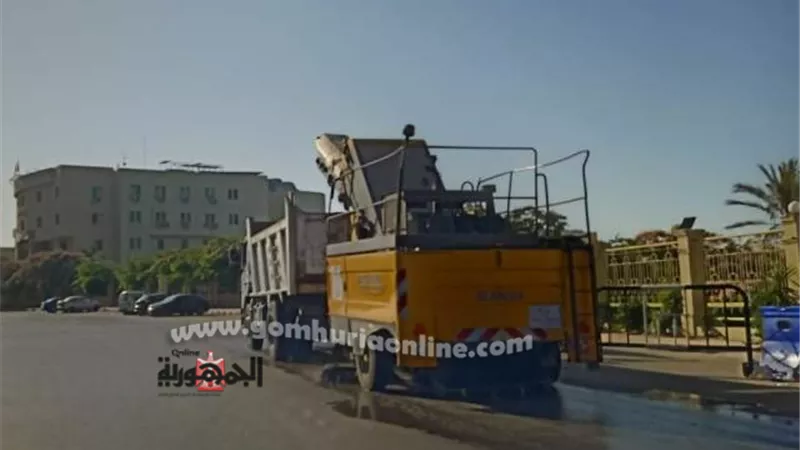 رفع 620 طن قمامة و60 طن اتربه بالمنصورة