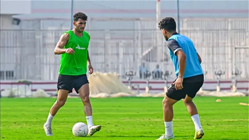 تدريبات بدنية للاعبي الزمالك استعدادا لمواجهة الشباب السعودي