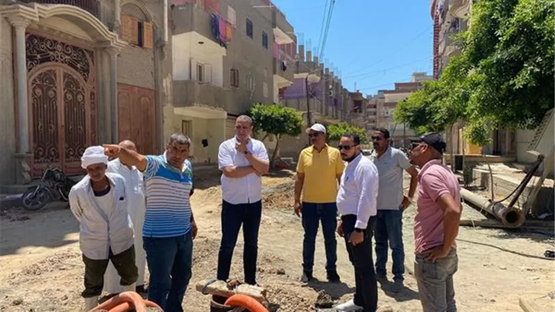 النائب محمد طلبة: إحلال وتجديد خط الصرف الصحي بالمجاورة السابعة