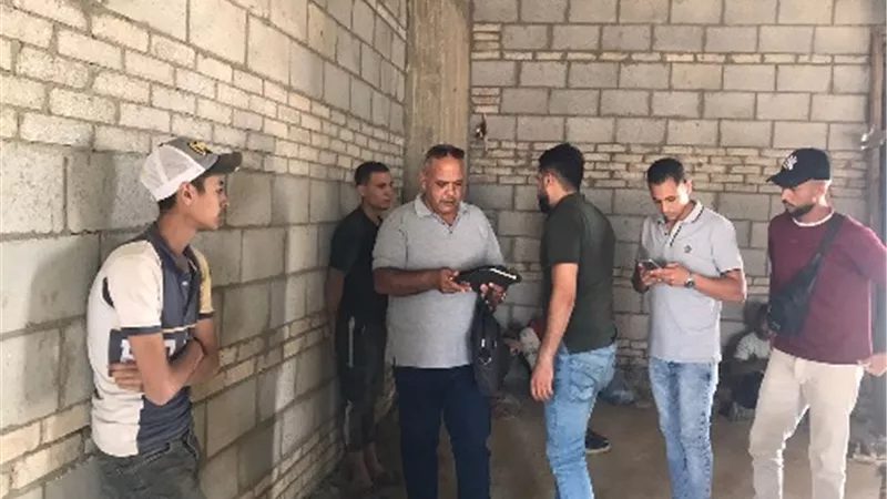 عمليات حصر جديدة لعمالة غير منتظمة داخل مواقع عمل بجنوب سيناء