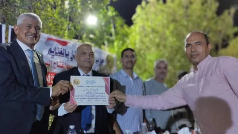 حماة الوطن باسيوط يفتتح مقر الوحدة الحزبية للغنايم غرب