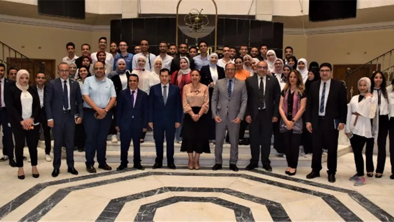 تعرف على تفاصيل زيارة نائب وزير الاتصالات إلى جامعة حلوان