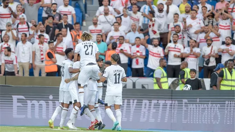 الشباب السعودى يتقدم على الزمالك بهدف فى الشوط الاول .. فيديو