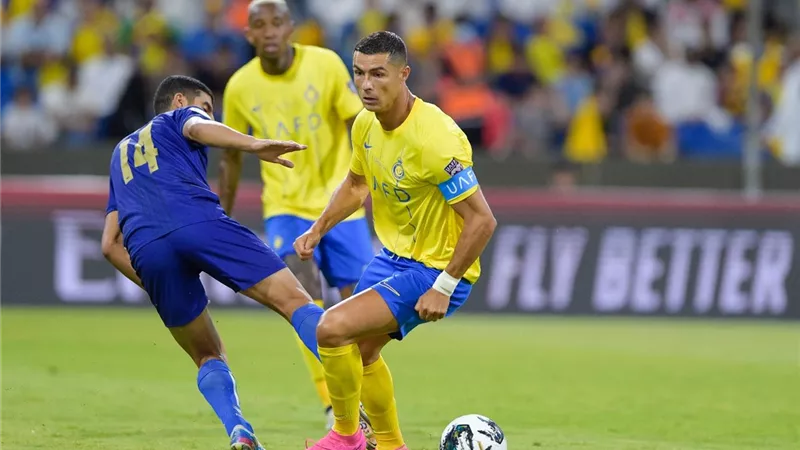 رأسية رونالدو تعلن تقدم النصر أمام الاتحاد المنستيرى - شاهد