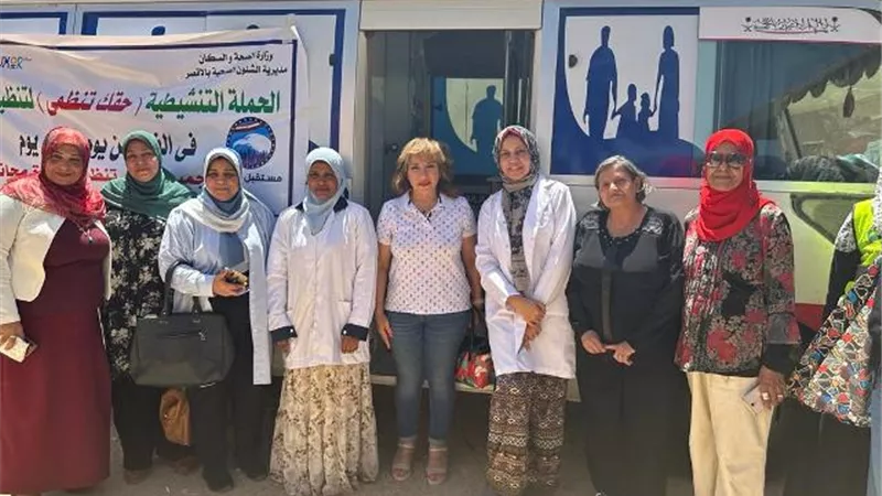 مستقبل وطن الأقصر ينظم قافلة طبية بالبياضية